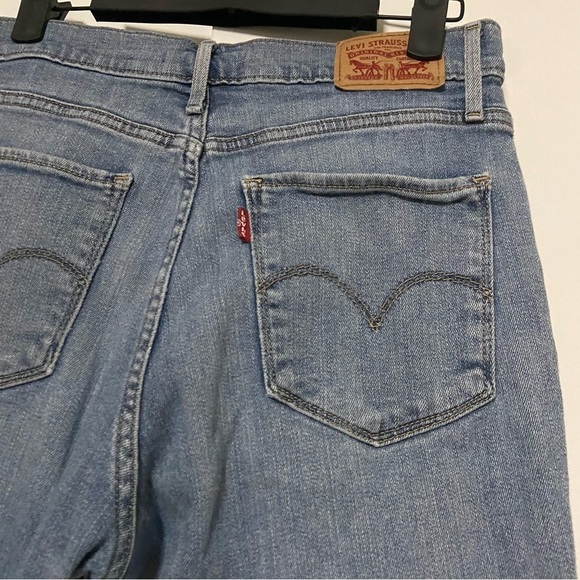 Levi's 724 High Rise Straight Leg Jeans Size 28 - Picture 11 of 12